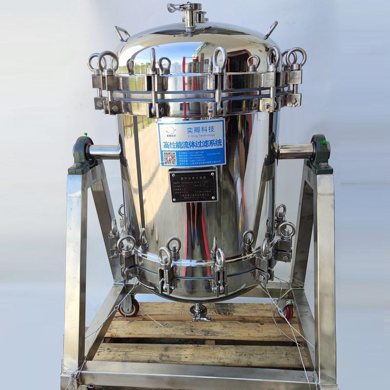 XST2020不銹鋼可翻轉鈦棒濾芯過濾器