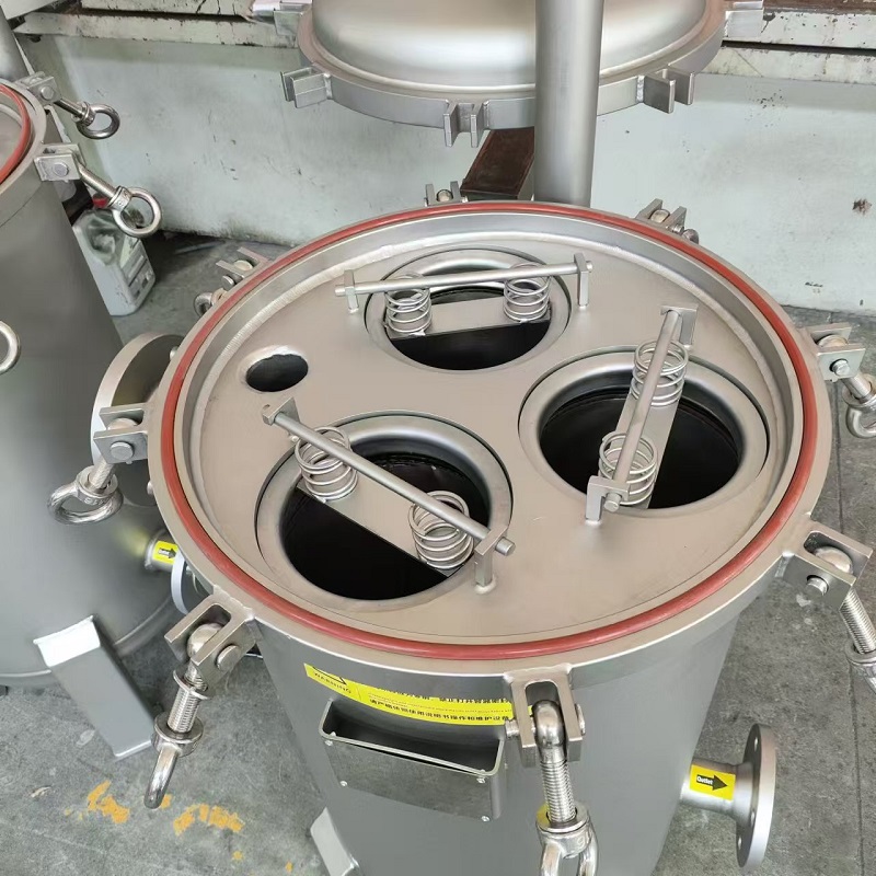 DSXZ3-DN50 SO不銹鋼316L多袋式過濾器