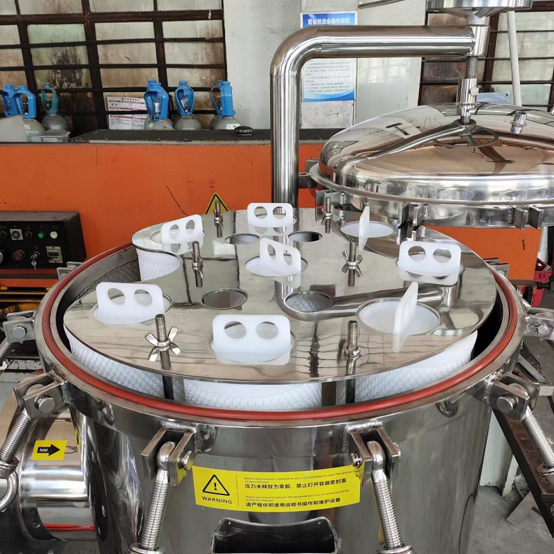 XSDL840-不銹鋼鏡面大通量派克濾芯過濾器 保安過濾器