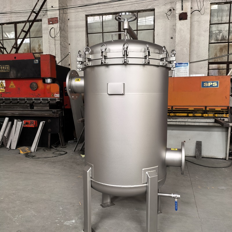 DSXZ9-不銹鋼多袋式過濾器 大流量布袋式過濾器